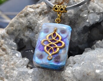 GRAPE AGATE Orgonite® Necklace