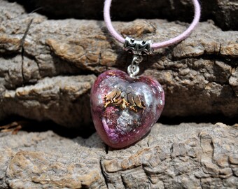 LEPIDOLITE Orgonite® pendant Necklace