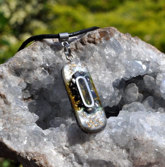 EMF Protection Elite Shungite Orgonite® orgone Pendant Necklace Unisex