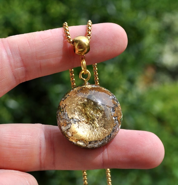 Moldavite Orgonite® Orgone Pendant Necklace Unisex