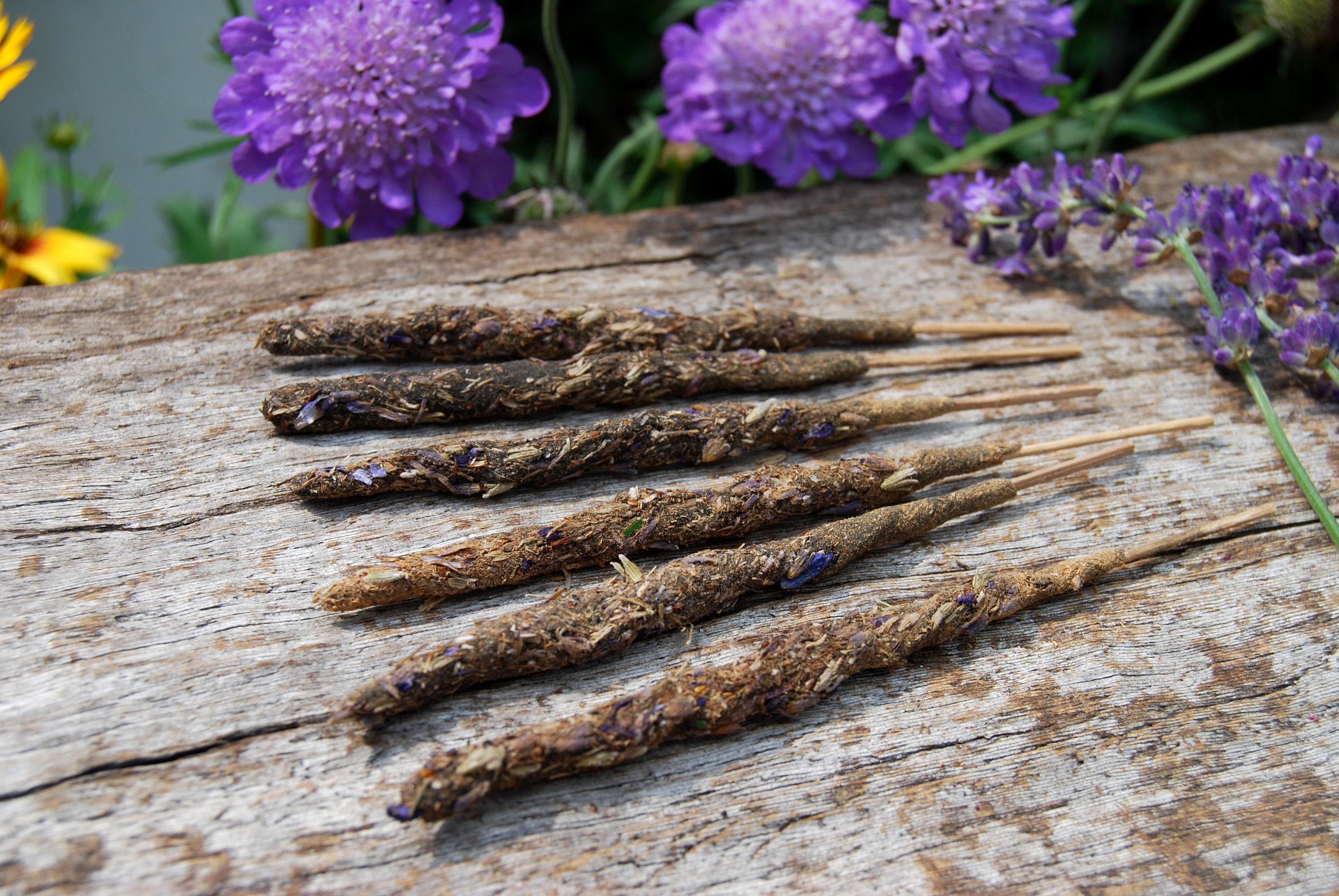 Lavender and Patchouli Incense, Homemade Artisan Incense, All Natural