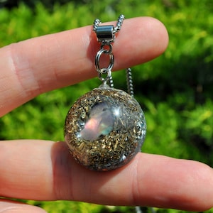 Flash Labradorite Orgonite® Organite Halsband Hänge - Unisex