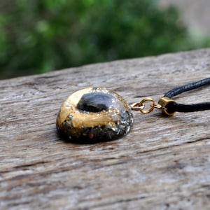 Äkta Orgonite® med Elite Shungite EMF-hänge ENERGY Harmonizer-halsband - Unisex bild 8