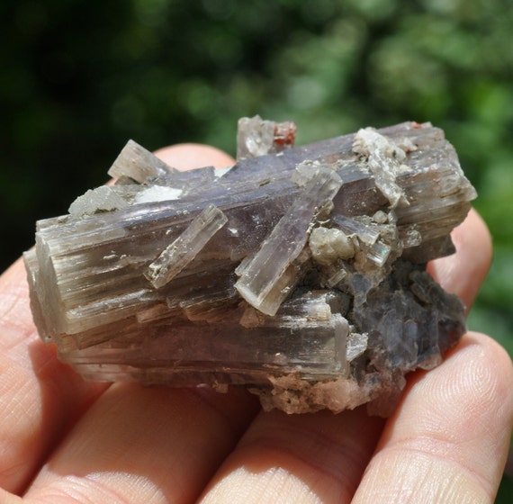 RAW Purple Aragonite Crystal Cluster  44 gram -  1.55 Oz