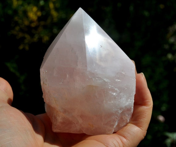 Rose Quartz Point Large 549g - 19.36 Oz