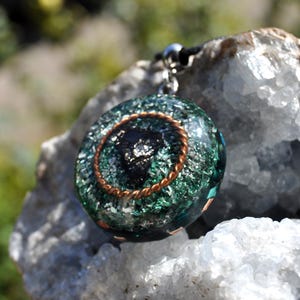 TENSOR RING Elite Shungite Orgonite® Pendant Powerful Protection Necklace Unisex
