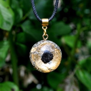 Äkta Orgonite® med Elite Shungite EMF-hänge ENERGY Harmonizer-halsband - Unisex bild 3