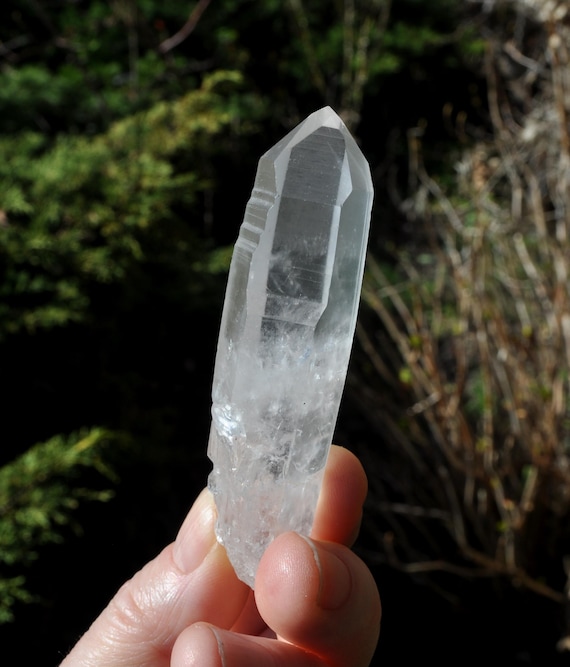 A Lemurian  Quartz Crystal - 49g - 1.73Oz - Display Specimen