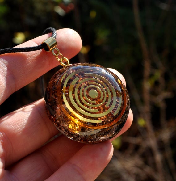 LAKHOVSKY MWO Orgonite® Clear Pendant  - EMF Harmonizer - Unisex