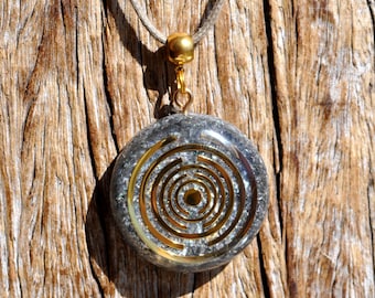 LAKHOVSKY MWO Orgonite® Silver Grey Pendant  - EMF Harmonizer - Unisex