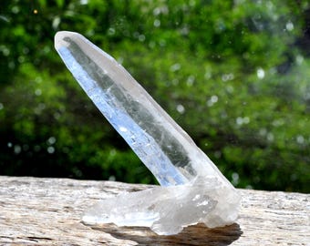 Lemurian Quartz Cluster Natural Brazil Freestanding Cluster  83g -  2.92Oz