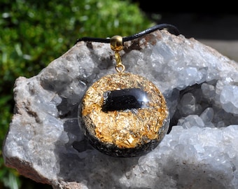 AEGERINE Orgonite® Pendant Necklace, Unisex - Grounding - Balance