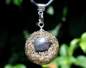 Elite Shungite Orgonite® EMF Harmonizing Pendant Necklace – Unisex