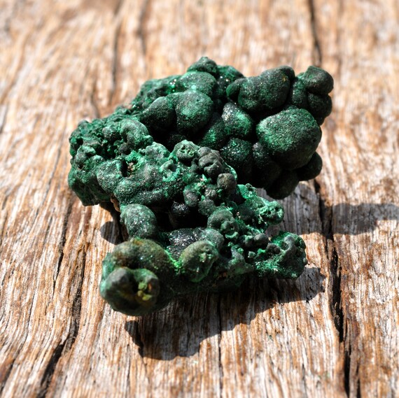 Botryoidal Malachite Cluster - Silky Malachite Specimen 52gr - 1.83Oz