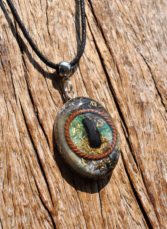Tensor Ring Orgonite® Pendant Necklace