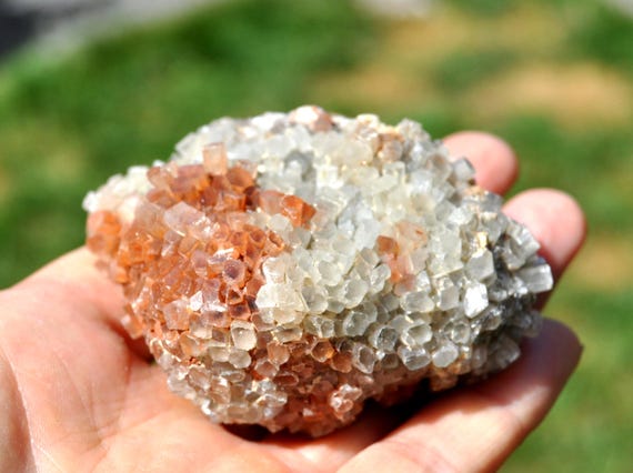 Large WHITE ARAGONITE Star Cluster 166 gram - 5.85 Oz - FREE Delivery