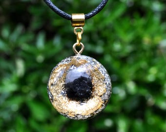 Collar armonizador de energía con colgante EMF de orgonita auténtica® y shungita de élite - Unisex