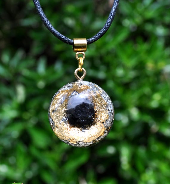 Real Orgonite® with Elite Shungite EMF Pendant ENERGY Harmonizer Necklace - Unisex