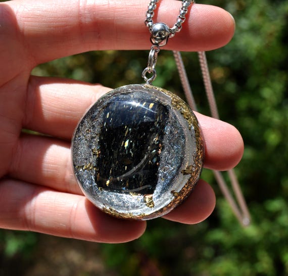 Greenland NUUMMITE Orgonite® Pendant  Unisex, The Sorcerers Stone