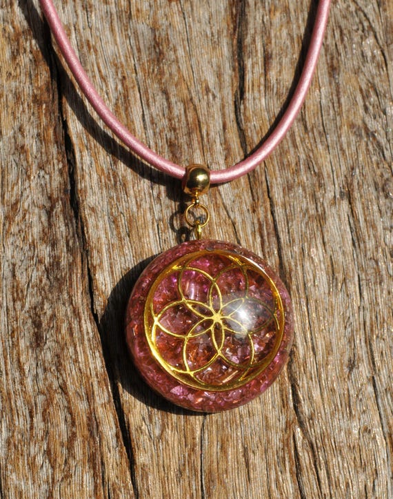SEED of LIFE EMF Orgonite® Pendant Necklace - Emf 5g Protection