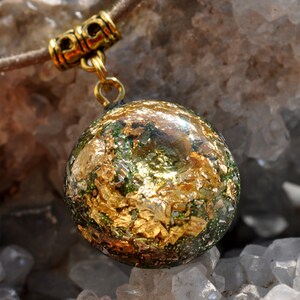 Real orgonite hotsell necklace
