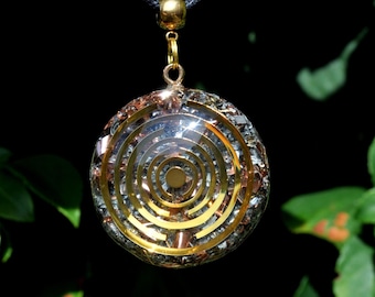 LAKHOVSKY MWO Orgonite® Clear Pendant  - EMF Harmonizer - Unisex