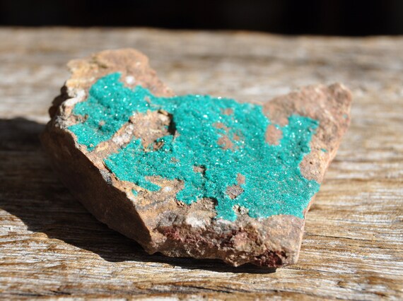 DIOPTASE Arizona Christmas Mine - RARE - 35 gram - 1.23 Oz