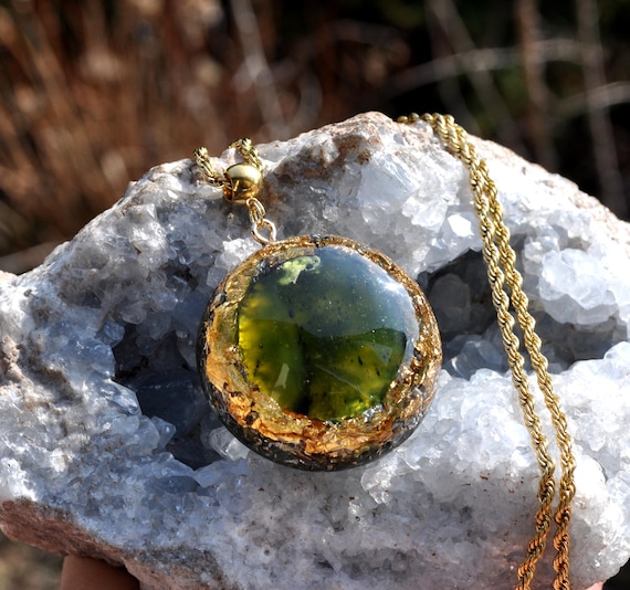 AA NEPHRITE JADE Orgonite® - Gemmy Jade Art - Unisex