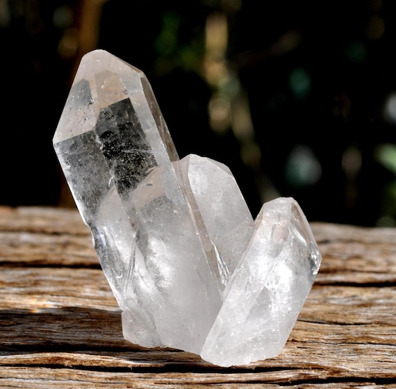 FREESTANDING Clear Crystal Cluster from Minas Gerais  27g - FREE Delivery