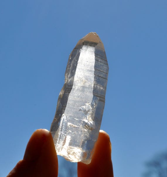 CLEAR LEMURIAN Quartz Crystal - 26g 0.91 Oz