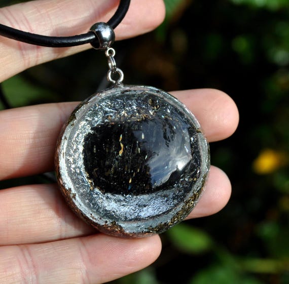 Greenland NUUMMITE Orgonite® Art Pendant  Unisex, The Sorcerers Stone
