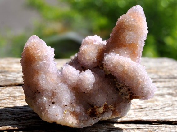 A lavender Spirit Quartz Cluster -  118 grams / 2.82 ounces