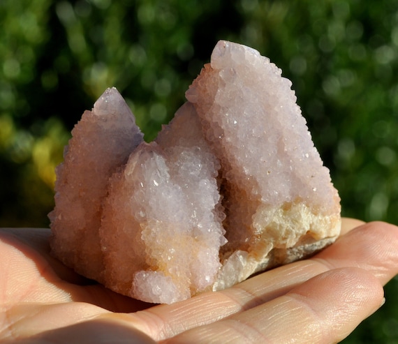 Lavender Spirit Quartz Crystal - 84 gram - 2.96 Oz - Ametrine Cluster - Free Delivery