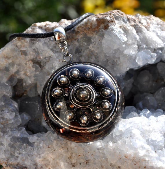 Dutch Knot Zeeland Knot Zeeuwse knoop Orgonite pendant – Protection Jewelry