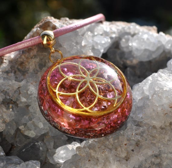 SEED of LIFE EMF Orgonite® Pendant Necklace - Emf 5g Protection
