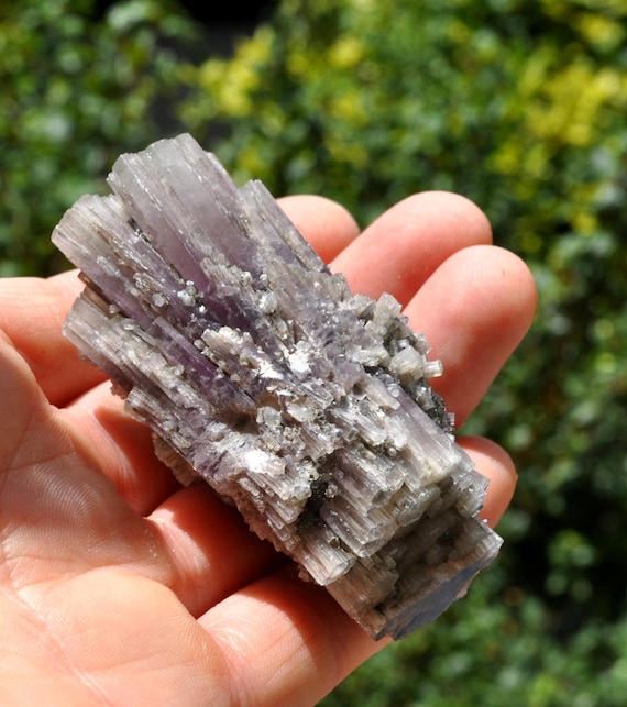 LARGE Purple Aragonite Crystal from Spain – 99g Raw Mineral Specimen – Collectible Healing Crystal