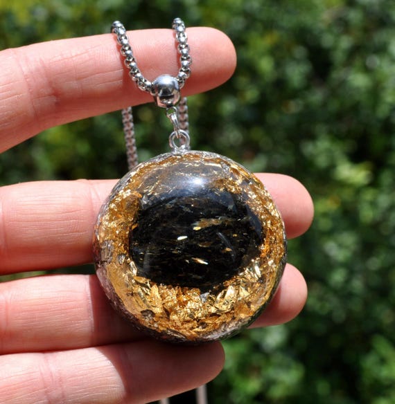 Greenland NUUMMITE Orgonite® Pendant  Unisex, The Sorcerers Stone