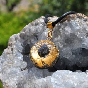 Äkta Orgonite® med Elite Shungite EMF-hänge ENERGY Harmonizer-halsband - Unisex bild 7