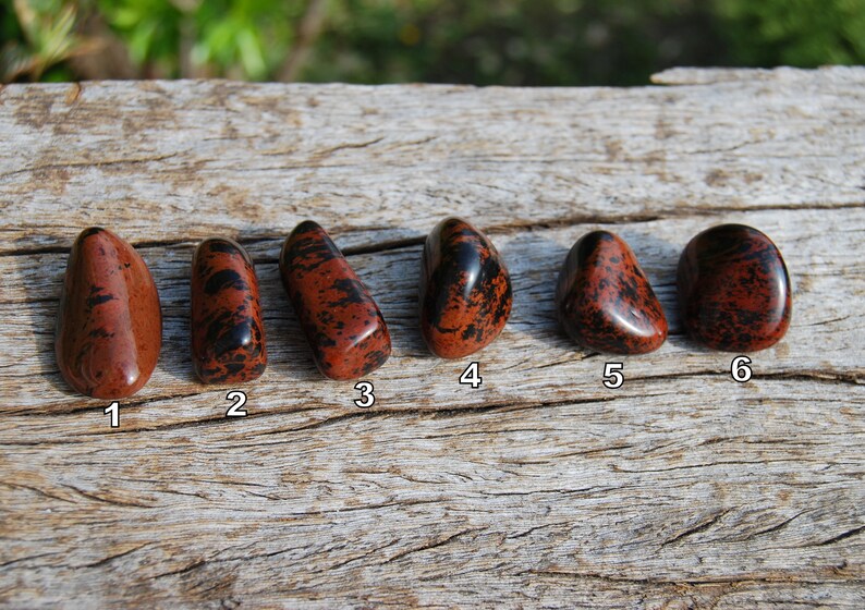 Polished Obsidians Mahogany Obsidian Tumbled Stones Nice Quality