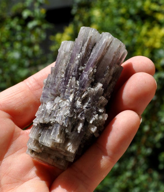 LARGE Purple Aragonite Crystal from Spain – 99g Raw Mineral Specimen – Collectible Healing Crystal