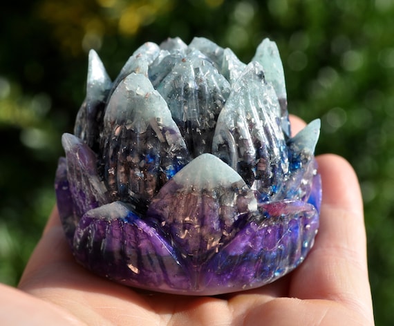 Orgonite® Lotus Flower Orgone Generator® Multicolor