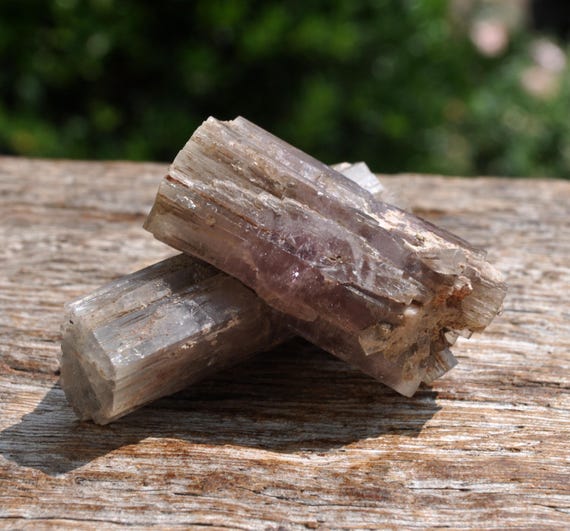 Purple Aragonite Twin Crystal 45g  -  1.58Oz -  Natural Cluster