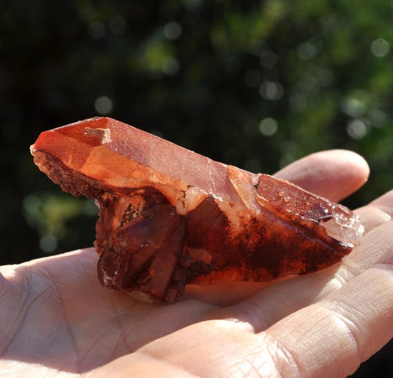 Ferruginous Quartz - Red Quartz, Untreated  - 66gr  - 2.32Oz