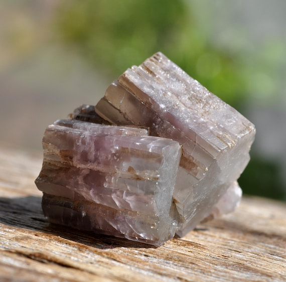 Purple Aragonite Cluster 31 gram - 1.09 Oz - Hexagonal Crystal, Bi-Color