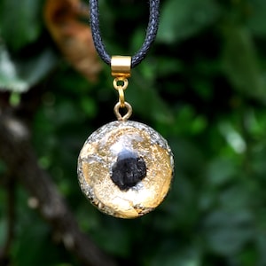 Äkta Orgonite® med Elite Shungite EMF-hänge ENERGY Harmonizer-halsband - Unisex bild 5