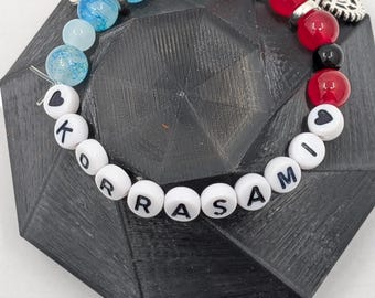 Avatar Korrasami Elastic Stretch Beaded Bracelet