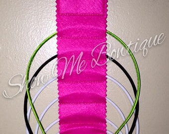 In The Hoop Headband Hanger design Instant Download