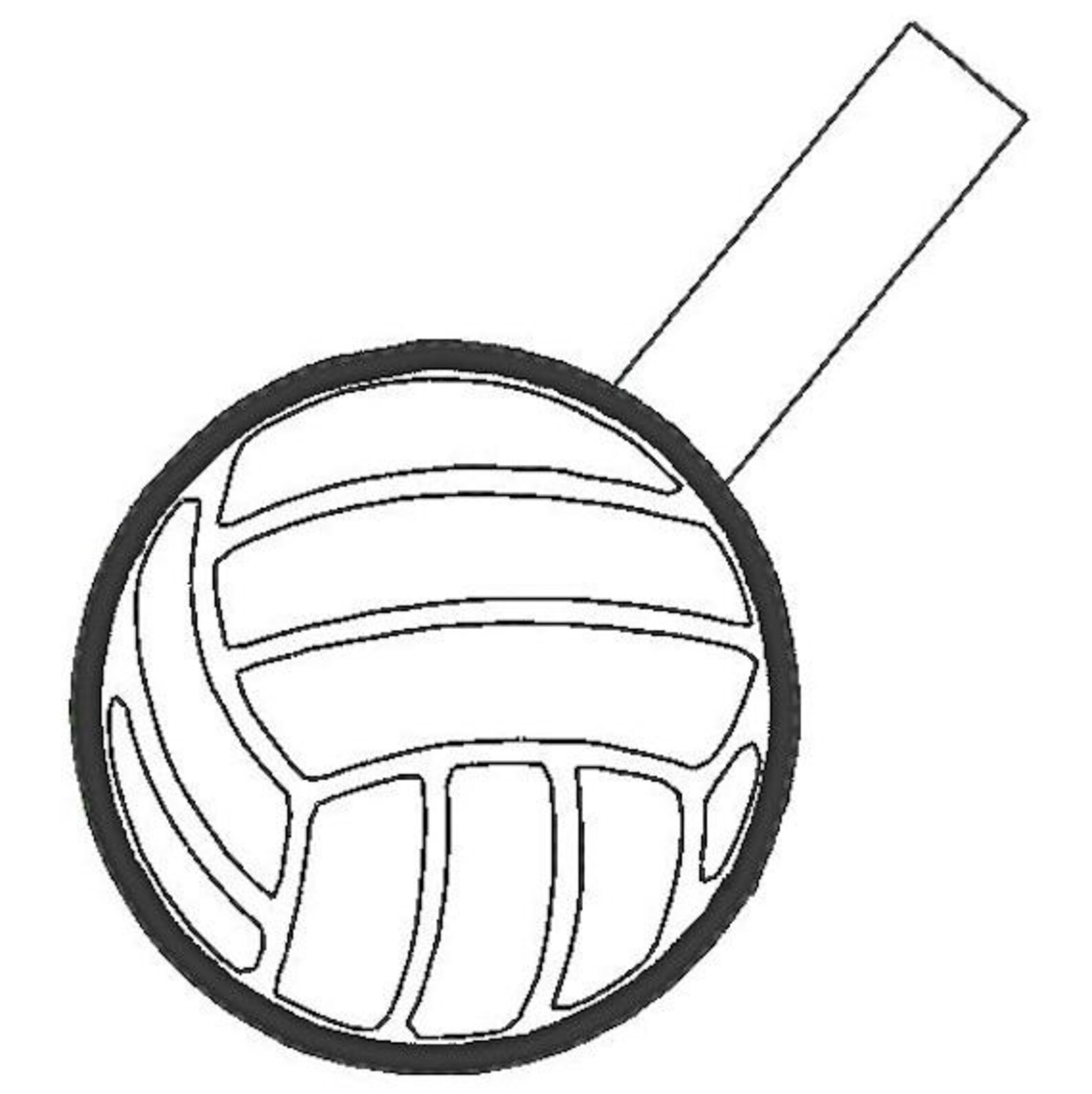 Volleyball Snap Key Fob Design Instant Download Etsy