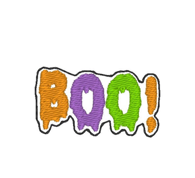 Set of 7 Halloween Felties Machine Embroidery Design Etsy