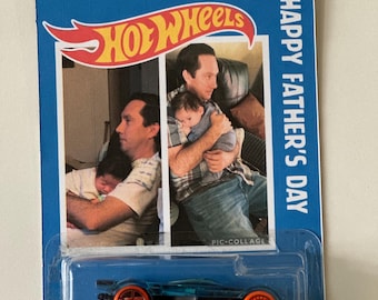 Father’s Day gift, card,  wheels, dad, personalized gift, photo, memory, love one, gift, car, daddy